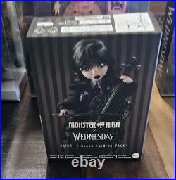 Monster High Doll Lot Wednesday Addams Enid Sinclair Raven N Paint It Black New