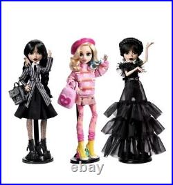 Monster High Doll Lot Wednesday Addams Enid Sinclair Raven N Paint It Black New