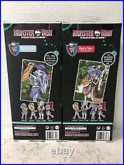 Monster High Dolls- Skull Shores Abbey Bominable & Ghoulia Yelps 2 Set New
