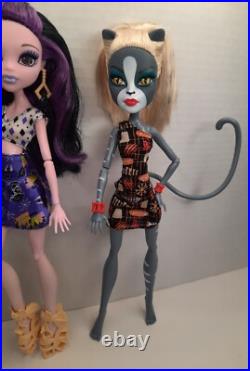 Monster High? Ghouls Getaway? ElissabatJane BoolittleMeowlodyLot Of 32015