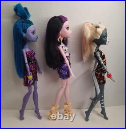 Monster High? Ghouls Getaway? ElissabatJane BoolittleMeowlodyLot Of 32015