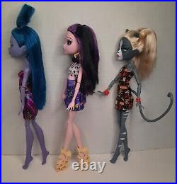 Monster High? Ghouls Getaway? ElissabatJane BoolittleMeowlodyLot Of 32015