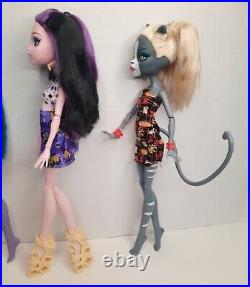 Monster High? Ghouls Getaway? ElissabatJane BoolittleMeowlodyLot Of 32015
