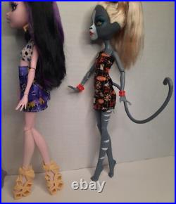 Monster High? Ghouls Getaway? ElissabatJane BoolittleMeowlodyLot Of 32015