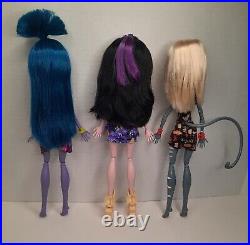 Monster High? Ghouls Getaway? ElissabatJane BoolittleMeowlodyLot Of 32015