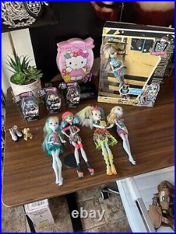 Monster High Home Ick Frankie Stein daughter of Frankeinstein 2011 Mattel LOT