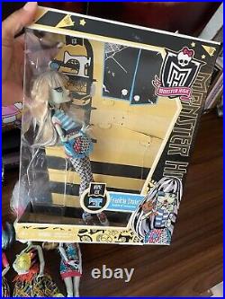 Monster High Home Ick Frankie Stein daughter of Frankeinstein 2011 Mattel LOT