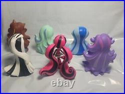 Monster High Vinyl Figs Lot 2014 Mattel Frankie Dracular Ghoulia Clawdeen & More