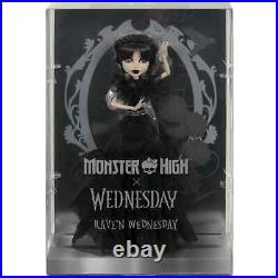 Monster High X Wednesday Full Set! New in Orig Mailer Boxes! Sold Out