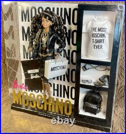 Moschino Barbie Doll #DNJ32 MATTEL 2015 Mint NRFB NEW BY JEREMY SCOTT 1/700