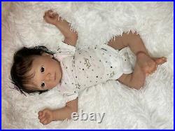 NEW 18 Hispanic BABY GIRL Felicia Gundrun Legler COA reborn artist Peg Spencer