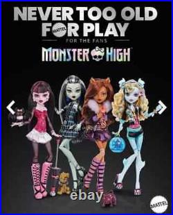 NEW 2024 Monster High Boo-riginal Creeproduction Dolls FULL SET Dolls FAST SHIP