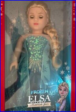 NEW American Girl Disney Frozen ELSA COLLECTOR DOLL 18 Limited Edition BOX