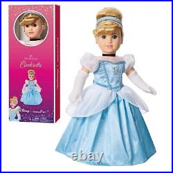 NEW American Girl Disney Princess CINDERELLA 18 DOLL + Gown Glass Slippers BOX