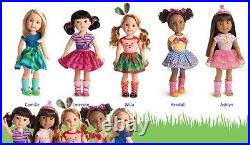 NEW American Girl Wellie Wishers COMBO OFFER of ALL 5 FRIENDS 14.5 Dolls