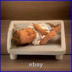 NEW Lee Middleton Doll Breath Of Life Baby Nathan 17 #605 Mint In Box