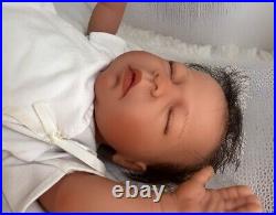 NEW Lee Middleton Doll Breath Of Life Baby Nathan 17 #605 Mint In Box