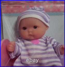 NEW Set of 6 Berenguer Dolls Lots To Love Babies 5 Mini Nursery PlaySets VHTF