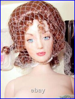 NIB Franklin Mint Vinyl Doll Josephine Gibson Girl Spring Ball Vienna NRFB NEW