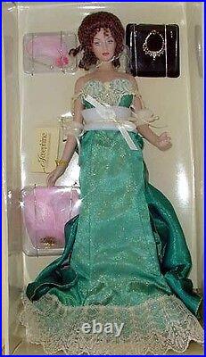 NIB Franklin Mint Vinyl Doll Josephine Gibson Girl Spring Ball Vienna NRFB NEW