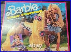 NIB MINT Barbie Star Stepper Horse Dream Horse Collection 1991 Mattel #2575