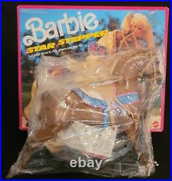 NIB MINT Barbie Star Stepper Horse Dream Horse Collection 1991 Mattel #2575