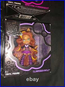 NIB MONSTER HIGH LOT x3 SLO MO & GHOULIA YELPS LOVE'S NOT DEAD x2 VINYL FIGURE