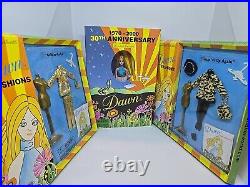 NRFB 2001 Checkerboard Toys 30th Anniversary Dawn Doll + 2 Fashion Outfits LOOK