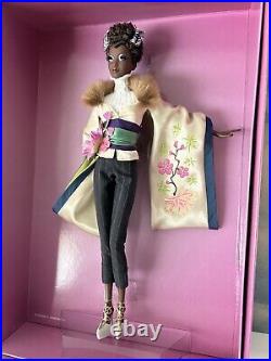 NRFB AYAKO JONES AA Barbie Doll by Byron Lars 2009 Mattel Brand New Mint in Box