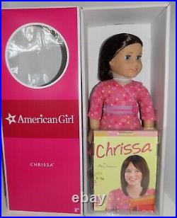 NRFB Chrissa Bundle Lot American Girl Doll w Box NIB Llama + Sun Dress NIB
