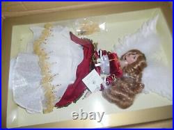 NRFB Christmas Angel Vinyl Doll 16 + COA NIB NEW 20'07 FRANKLIN MINT