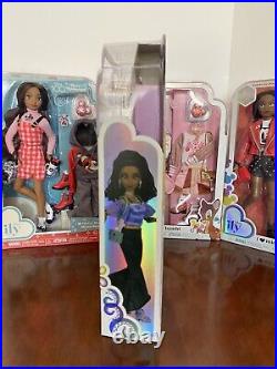 NRFB Disney ily 4ever doll lot MICKEY, MINNIE, URSULA, BAMBI mint box no smk