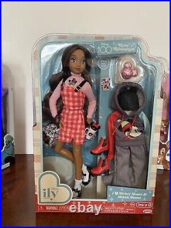 NRFB Disney ily 4ever doll lot MICKEY, MINNIE, URSULA, BAMBI mint box no smk NRFB Disney ily 4ever doll lot MICKEY, MINNIE, URSULA, BAMBI mint box no smk