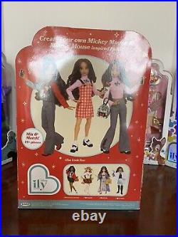NRFB Disney ily 4ever doll lot MICKEY, MINNIE, URSULA, BAMBI mint box no smk NRFB Disney ily 4ever doll lot MICKEY, MINNIE, URSULA, BAMBI mint box no smk