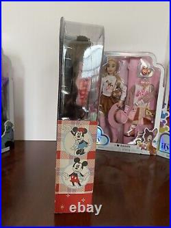 NRFB Disney ily 4ever doll lot MICKEY, MINNIE, URSULA, BAMBI mint box no smk