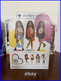 NRFB Disney ily 4ever doll lot MICKEY, MINNIE, URSULA, BAMBI mint box no smk