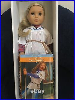 NRFB MINT Julie Albright American Girl Doll 18 with Book and Box