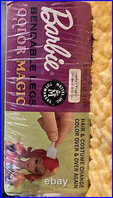 NRFB Mint-in-Box 1960's COLOR MAGIC Vintage BARBIE Orig Cello Wrap OLD STOCK