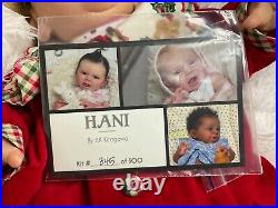 New 20 baby girl real born Hani by reborn artist Peg Spencer PLEASE SEE ALL