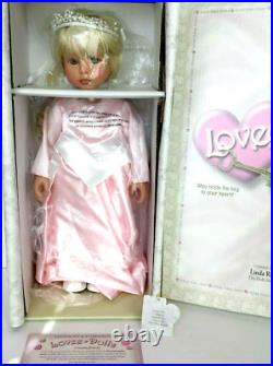 New Nrfb Coa #008 / 500 Lovee Doll Sleeping Beauty By Linda Rick The Doll Maker