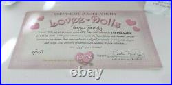 New Nrfb Coa #008 / 500 Lovee Doll Sleeping Beauty By Linda Rick The Doll Maker