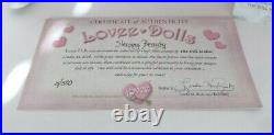 New Nrfb Coa #008 / 500 Lovee Doll Sleeping Beauty By Linda Rick The Doll Maker