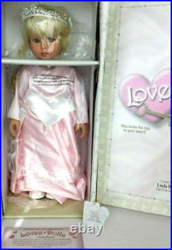 New Nrfb Coa #008 / 500 Lovee Doll Sleeping Beauty By Linda Rick The Doll Maker