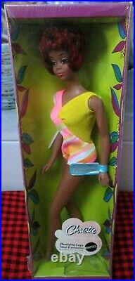 Nib1966 Japanblack Barbiechristie Dolltntmint#1119osstagrare+unopened