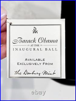 Obama Bride Groom Dolls Danbury Mint & Ashton-Drake 19in Wedding Display Set