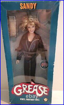 Olivia Newton John 2002, Sandy From Grease Vinyl Portrait Doll, the Franklin Mint