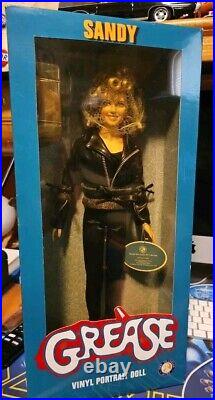 Olivia Newton John 2002, Sandy From Grease Vinyl Portrait Doll, the Franklin Mint