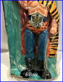 Original Giant Nakajima Tigermask Tiger Mask Vintage 1971 Antique Toy Mint