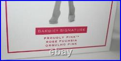 PROUDLY PINK SILKSTONE BARBIE 2018 Collector Doll GOLD LABEL NRFB MINT