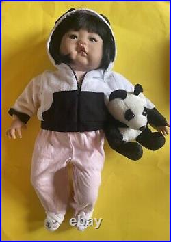 Paradise Gallery Reborn Baby Doll Bamboo 2018 with panda and A Lot Of Clothes